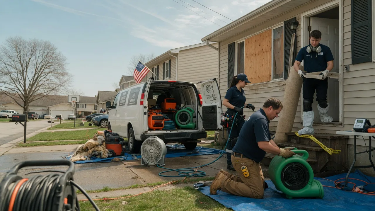 Water Damage Restoration in Brecksville, OH near me